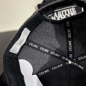 CELINE 2026 SS Новинка Бейсболка с выш