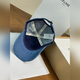 Бейсболка Celine из денима с логотипом