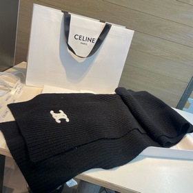 Классический кашемировый шарф CELINE П