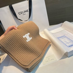 Классический кашемировый шарф CELINE П