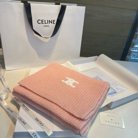 Классический кашемировый шарф CELINE П