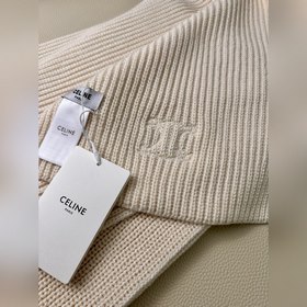 Классический кашемировый шарф CELINE. 