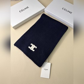 Классический кашемировый шарф CELINE.