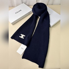Классический кашемировый шарф CELINE. 