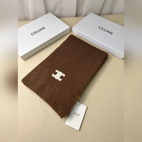 Классический кашемировый шарф CELINE. 