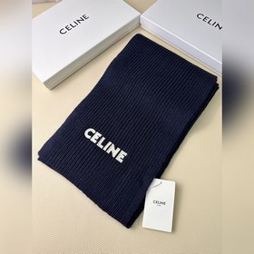 Классический кашемировый шарф CELINE. 