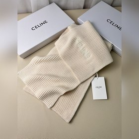 Классический кашемировый шарф CELINE. 