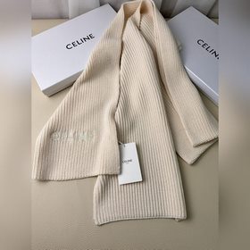 Классический кашемировый шарф CELINE. 