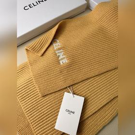 Классический кашемировый шарф CELINE. 