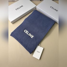 Классический кашемировый шарф CELINE. 