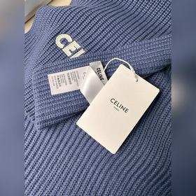 Классический кашемировый шарф CELINE. 