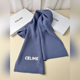 Классический кашемировый шарф CELINE. 