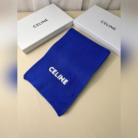 Классический кашемировый шарф CELINE. 