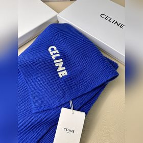 Классический кашемировый шарф CELINE. 