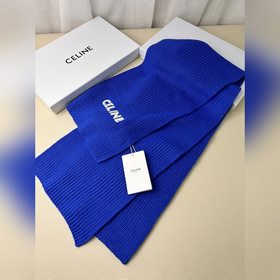 Классический кашемировый шарф CELINE. 
