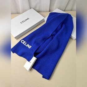 Классический кашемировый шарф CELINE. 
