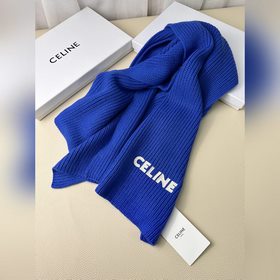 Классический кашемировый шарф CELINE. 