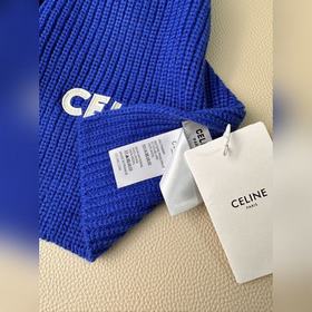 Классический кашемировый шарф CELINE. 