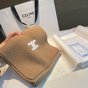 Классический кашемировый шарф CELINE П