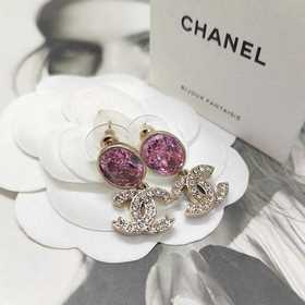 Классические серьги Chanel с двойной б