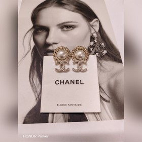 Chanel Classic Double C Сережки-гвозди