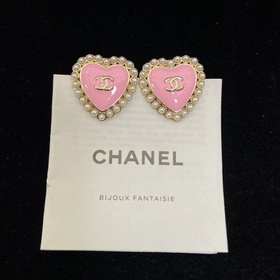 Новые серьги Chanel 25B Heart Pearl St