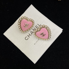 Новые серьги Chanel 25B Heart Pearl St