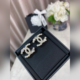 [Серьги Chanel Star Diamond Small Pear
