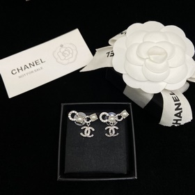 Chanel  Серьги CoCo Pearl Double C 