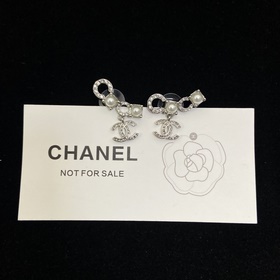 Chanel  Серьги CoCo Pearl Double C 