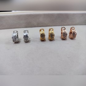 Серьги Chanel CoCo с бриллиантами виде