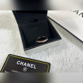 Chanel  Кольцо с квадратными звеньями
