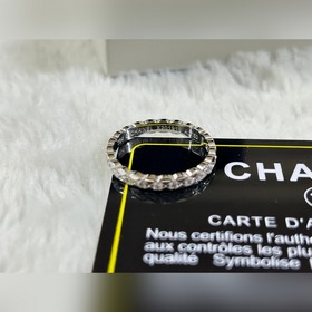Chanel  Кольцо с квадратными звеньями