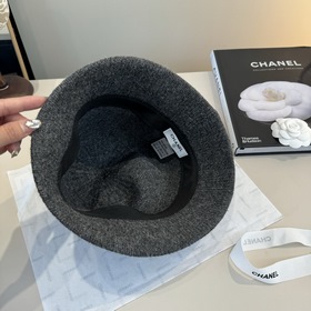 Новая шерстяная рыбацкая шляпа Chanel,