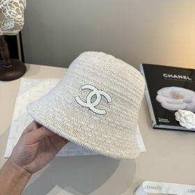 Новая шерстяная рыбацкая шляпа Chanel,