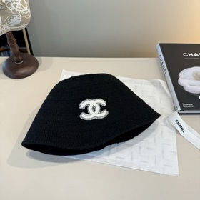 Новая шерстяная рыбацкая шляпа Chanel,