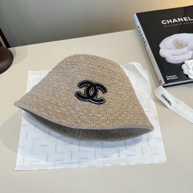 Новая шерстяная рыбацкая шляпа Chanel,