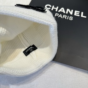 CHANEL Новинка Вязаная шапка Классичес
