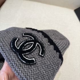 CHANEL Новинка Вязаная шапка Классичес