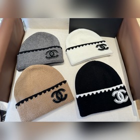 CHANEL Новинка Вязаная шапка Классичес