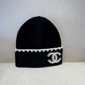 CHANEL Новинка Вязаная шапка Классичес