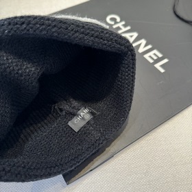 CHANEL Новинка Вязаная шапка Классичес