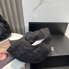 CHANEL Новинка Джинсовая бейсболка вин