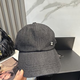 CHANEL Новинка Джинсовая бейсболка вин