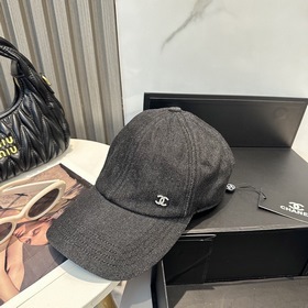 CHANEL Новинка Джинсовая бейсболка вин