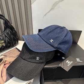 CHANEL Новинка Джинсовая бейсболка вин