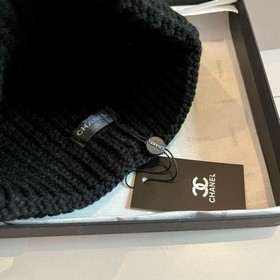 CHANEL Новинка Вязаная шапка-бейсболка