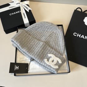 Шляпа из вязаной шерсти Chanel