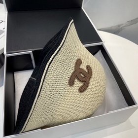 CHANEL Новая вязаная шляпа-котел. Изго