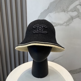 CHANEL Новая вязаная шляпа-котел. Изго